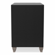 FOA Vriam 3-Piece Black Fabric Storage Bedroom Set - King + 2 Nightstands