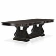 Furniture of America Lido Traditional Wood 7-Piece Dining Table Set in Walnut