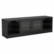 Furniture of America Elm Wood TV Stand with Cable Management in Espresso