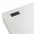 Furniture of America Alto Wood Writing Desk with USB in Luminous White