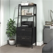 Furniture of America Elm Wood 1-Drawer File Cabinet in Reclaimed Black Oak