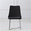 Furniture of America Glanz Fabric Upholstered Accent Chairs in Black (Set of 2)