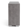 Furniture of America Iden Wood 6-Drawer Dresser with LED Mirror in Gray