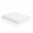 FOA Marc Beige Queen Platform Pattern Fabric Bed with 8