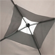 Furniture of America Naj 10' Pop-Up Outdoor Brown Fabric Gazebo with Wind Vent