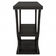 Furniture of America Bell Wood Console Sofa Entrance Table in Espresso
