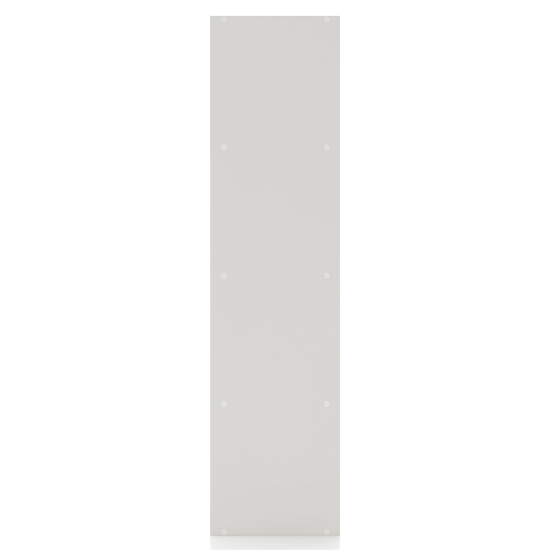 Furniture of America Seni Stackable Wood 4-Shelf Bookcase in White