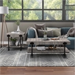 Furniture of America Acres Wood Natural 2-Piece Coffee Table Set with Wheels