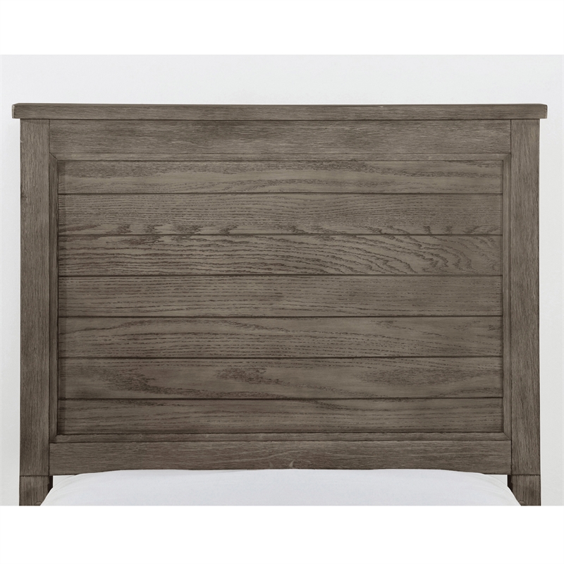 FOA Haed 3-Piece Gray Solid Wood Bedroom Set - Twin + 2 Nightstands