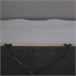 FOA Pappa 2pc Silver Solid Wood Bedroom Set - Nightstand and Chest