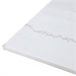 Furniture of America Dramun Marble Top Rectangular Dining Table in White
