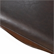Furniture of America Albernit Faux Leather Side Chairs in Dark Cherry (Set of 2)