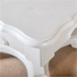 Furniture of America Albernit Solid Wood Expandable Dining Table in White