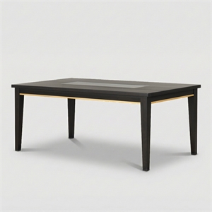 Furniture of America Allaway Wood Rectangular Dining Table in Espresso