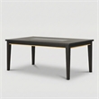 Furniture of America Allaway Wood Rectangular Dining Table in Espresso
