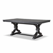 Furniture of America Kindrel Wood 7-Piece Dining Set in Black