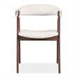 Furniture of America Demase Wood 5-Piece Dining Set in Walnut