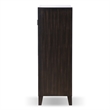 Furniture of America Wenton 5-Drawer Solid Wood Chest in Espresso
