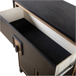 Furniture of America Wenton 5-Drawer Solid Wood Chest in Espresso