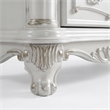 FOA Elloise 2-Piece 9-Drawer Solid Wood Dresser and Mirror Set in White