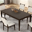 Furniture of America Brands Wood Rectangular Dining Table in Dark Walnut