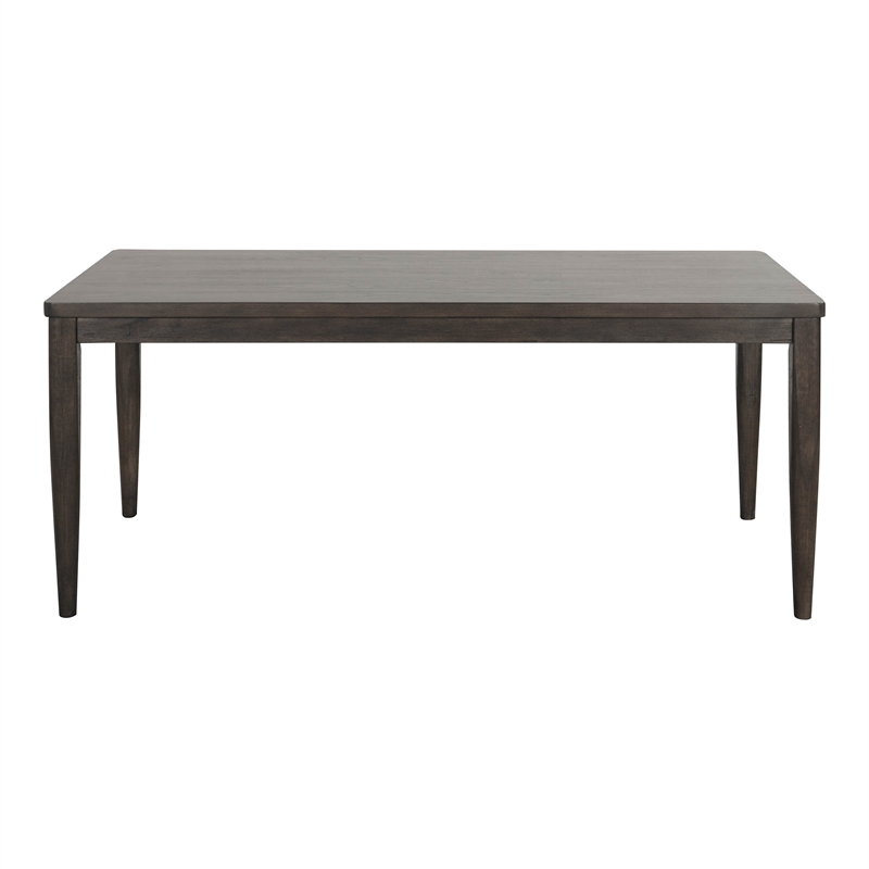 Furniture of America Brands 7-Piece Wood Dining Table Set in Dark Walnut