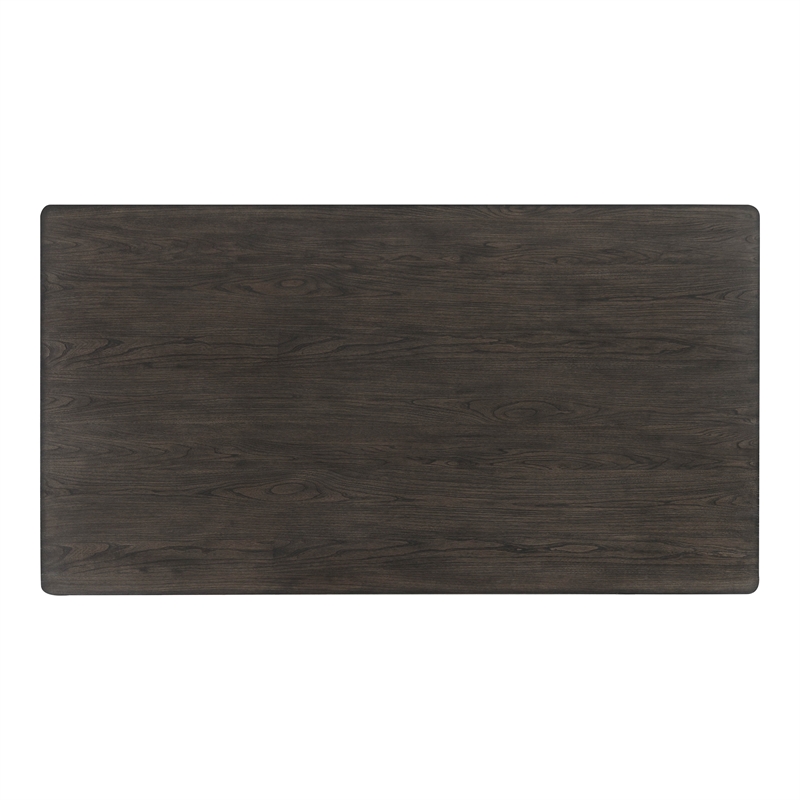 Furniture of America Brands 7-Piece Wood Dining Table Set in Dark Walnut