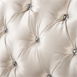 Furniture of America Watley Fabric Tufted and Nailhead Sofa in Beige