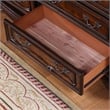 Furniture of America Elloise 9-Drawer Solid Wood Dresser in Dark Cherry