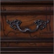 Furniture of America Elloise 9-Drawer Solid Wood Dresser in Dark Cherry