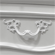 Furniture of America Elloise 9-Drawer Solid Wood Dresser in White