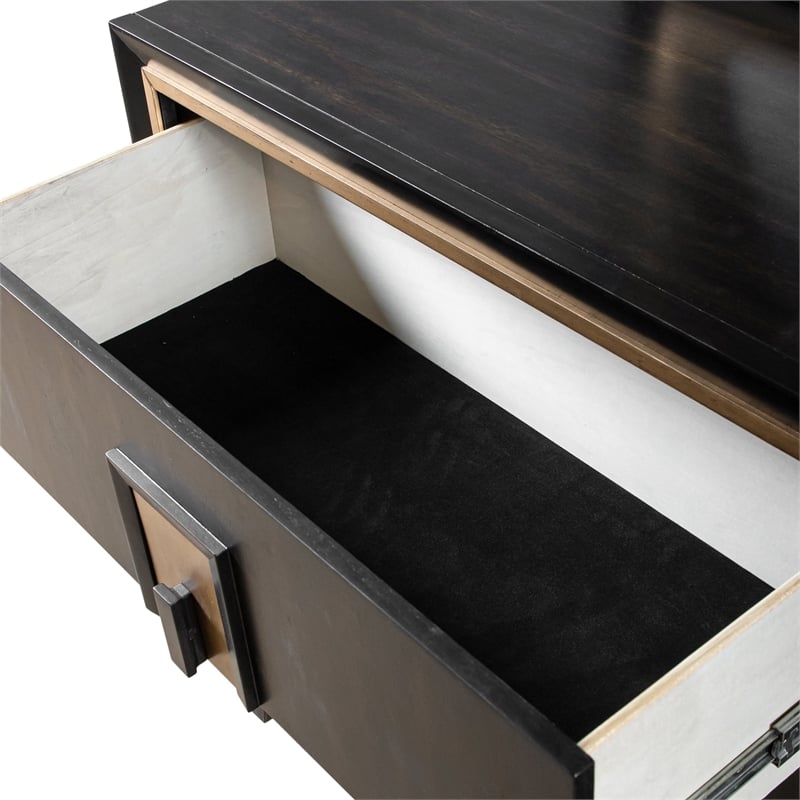 Furniture of America Wenton 6-Drawer Solid Wood Dresser in Espresso