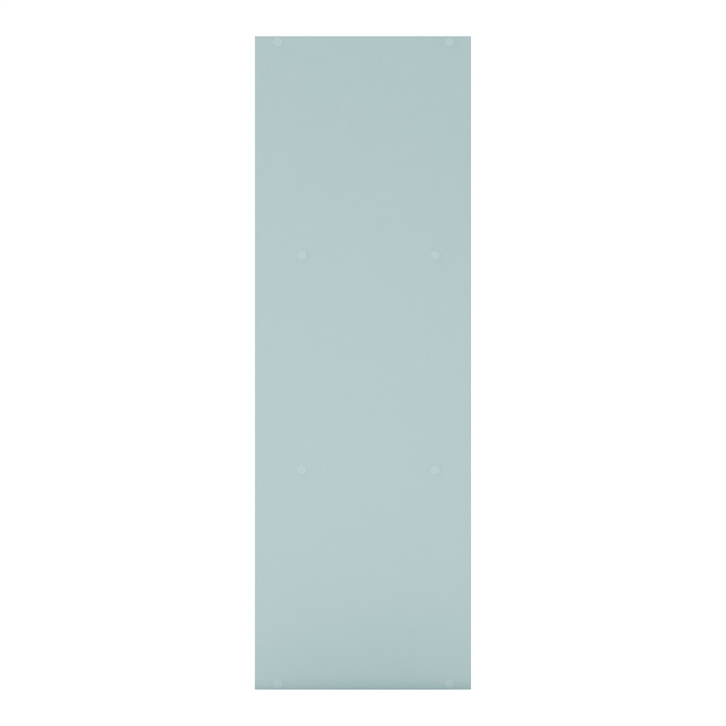 Furniture of America Seni Stackable Wood 6-Cube Bookcase in Light Blue