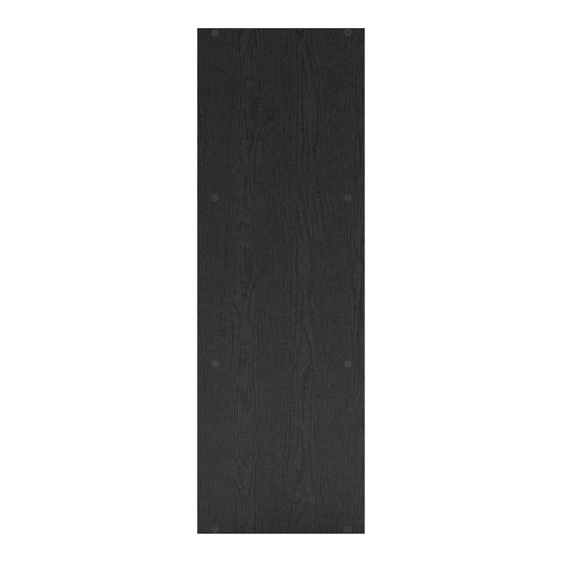 Furniture of America Seni Stackable Wood 3-Cube Bookcase in Black