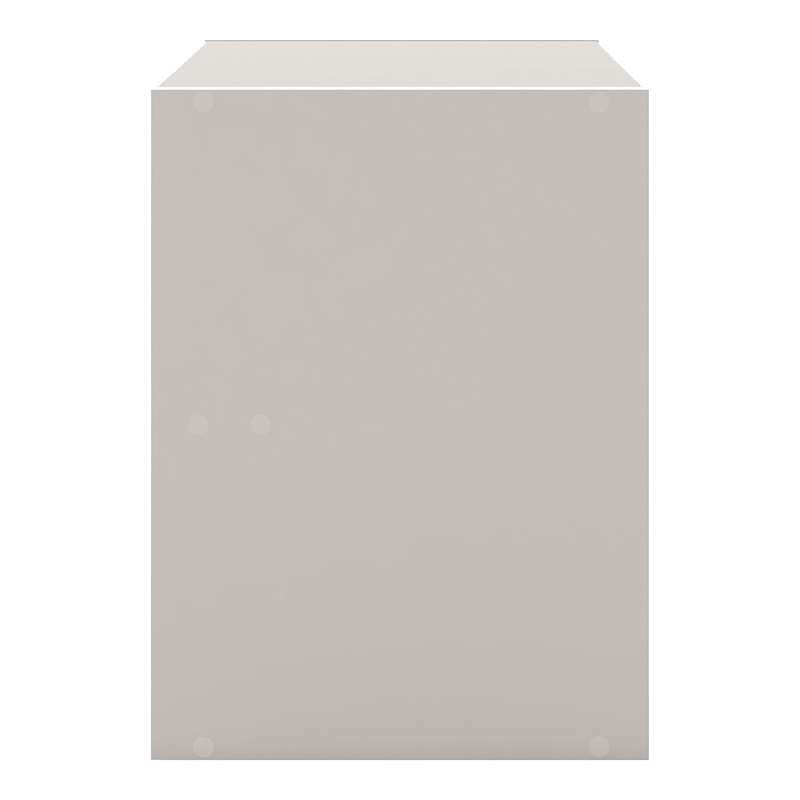 Furniture of America Seni Stackable Wood 2-Drawer Bookcase in Gray
