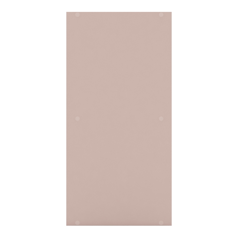 Furniture of America Seni Stackable Wood 2-Shelf Bookcase in Light Pink