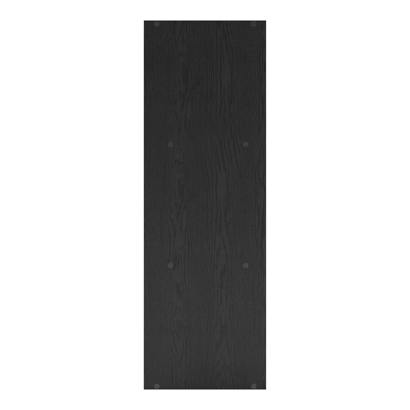 Furniture of America Seni Stackable Wood 6-Cube Bookcase in Black