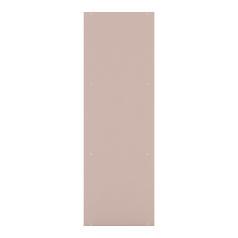Furniture of America Seni Stackable Wood 3-Cube Bookcase in Light Pink