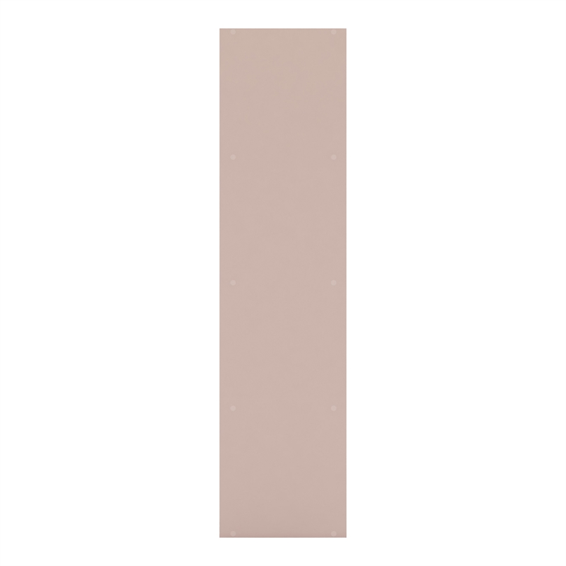 Furniture of America Seni Stackable Wood 4-Shelf Bookcase in Light Pink