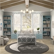 Furniture of America Seni Stackable Wood 3-Shelf Bookcase in Light Blue