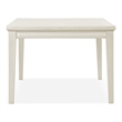 Furniture of America Arvin Wood 7-Piece Extendable Dining Table Set in White