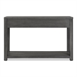 Furniture of America Selyra Wood 2-Drawer Gray Sofa Table with Shelf