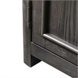 Furniture of America Selyra Wood Gray Chairside Table with Charging Port and USB
