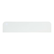 Furniture of America Alcala Wood White 71-Inch TV Stand With Electric Fire Place