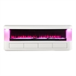 Furniture of America Alcala Wood White 71-Inch TV Stand With Electric Fire Place