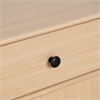 Furniture of America Cole Wood Natural 1-Drawer Pet-Friendly Design Side Table