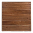 Furniture of America Haarven Wood 5-Piece Counter Dining Table Set in Walnut