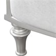 Furniture of America Seabliss Wood Queen 5-Piece Bedroom Set in Silver