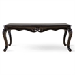 Furniture of America Raya Wood 2-Piece Coffee Table Set in Black