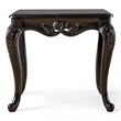 Furniture of America Raya Wood 2-Piece Coffee Table Set in Black
